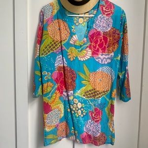 Kikisol Tunic Cotton Swim Cover